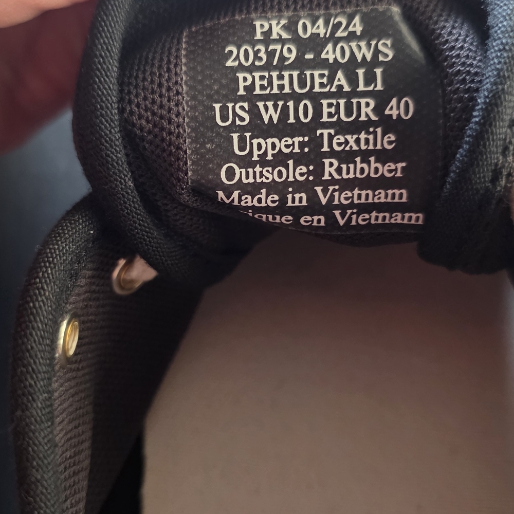 OluKai Women's Black and Cream Sneakers - Picture 8 of 9